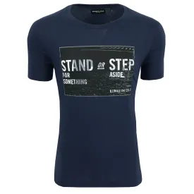 Kenneth Cole New York Men's Stand or Step Graphic T-Shirt