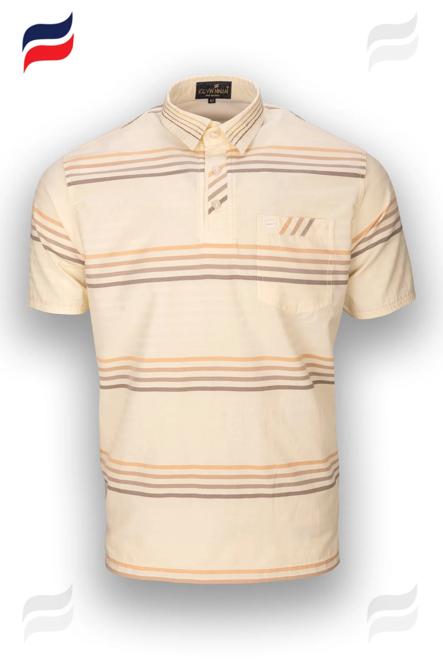 Kevin Ninan Pre-Washed Polo Shirt