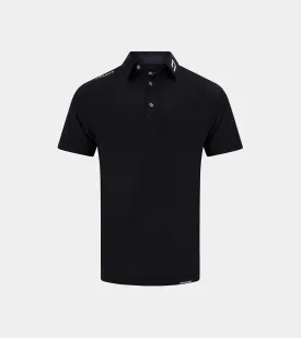 KIDS PERFORMANCE POLO BLACK