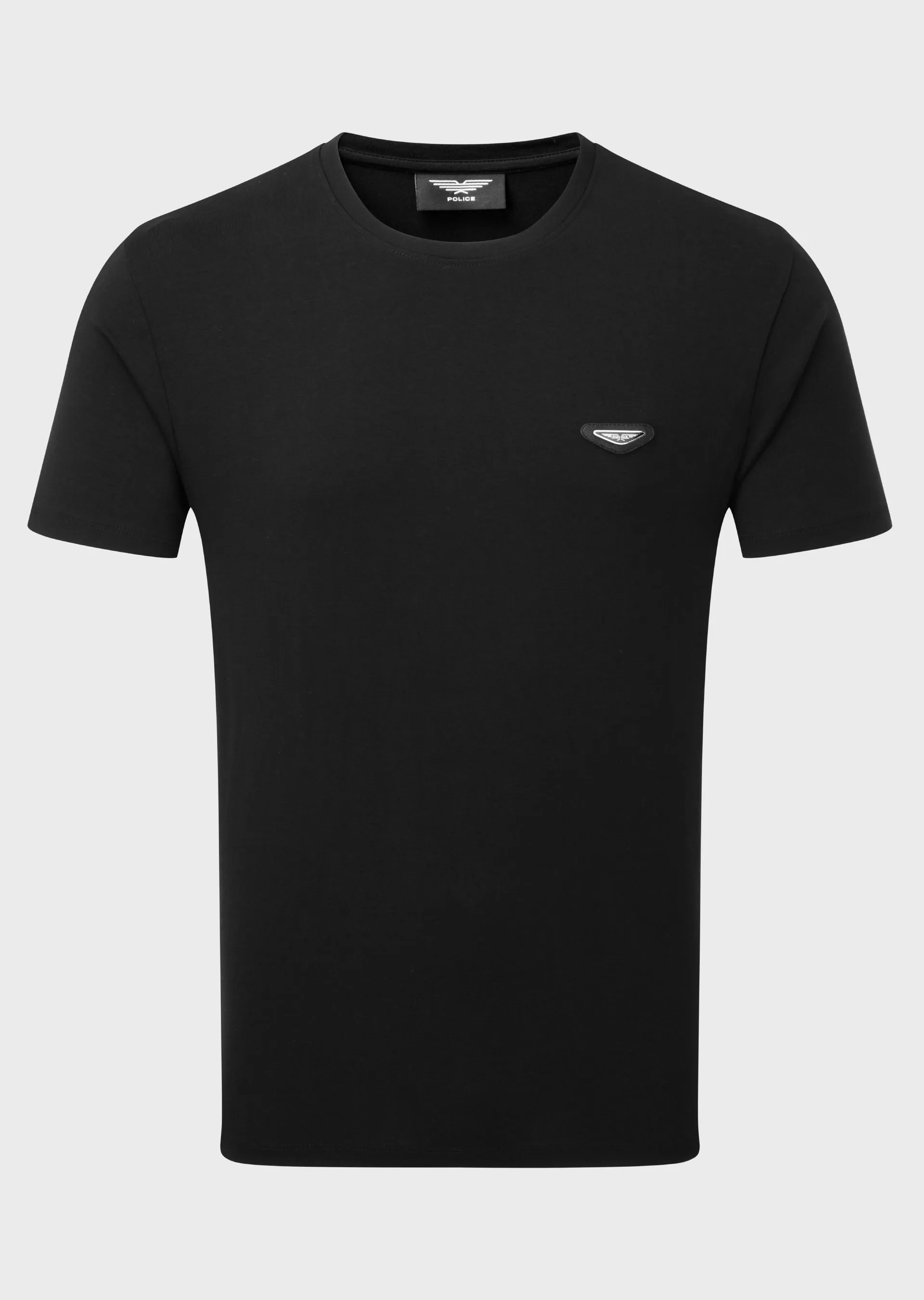 Premium Quality Kosis Mens Black T-Shirt for Casual Wear