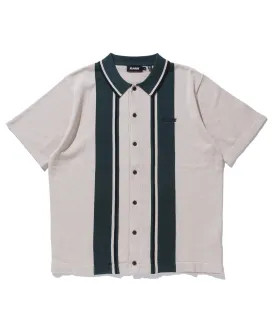 LINE KNIT S/S SHIRT