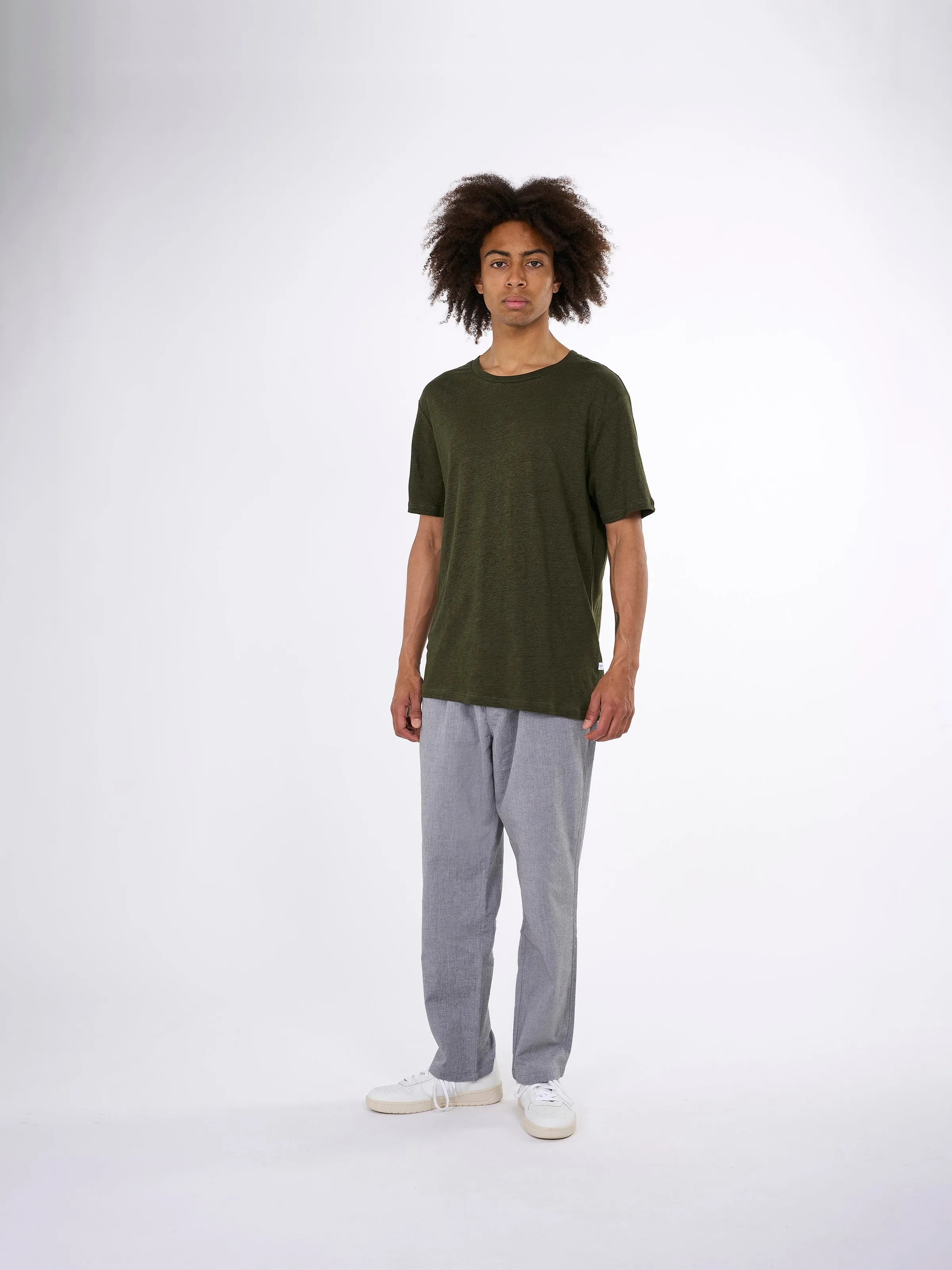 Linen t-shirt - Forrest Night