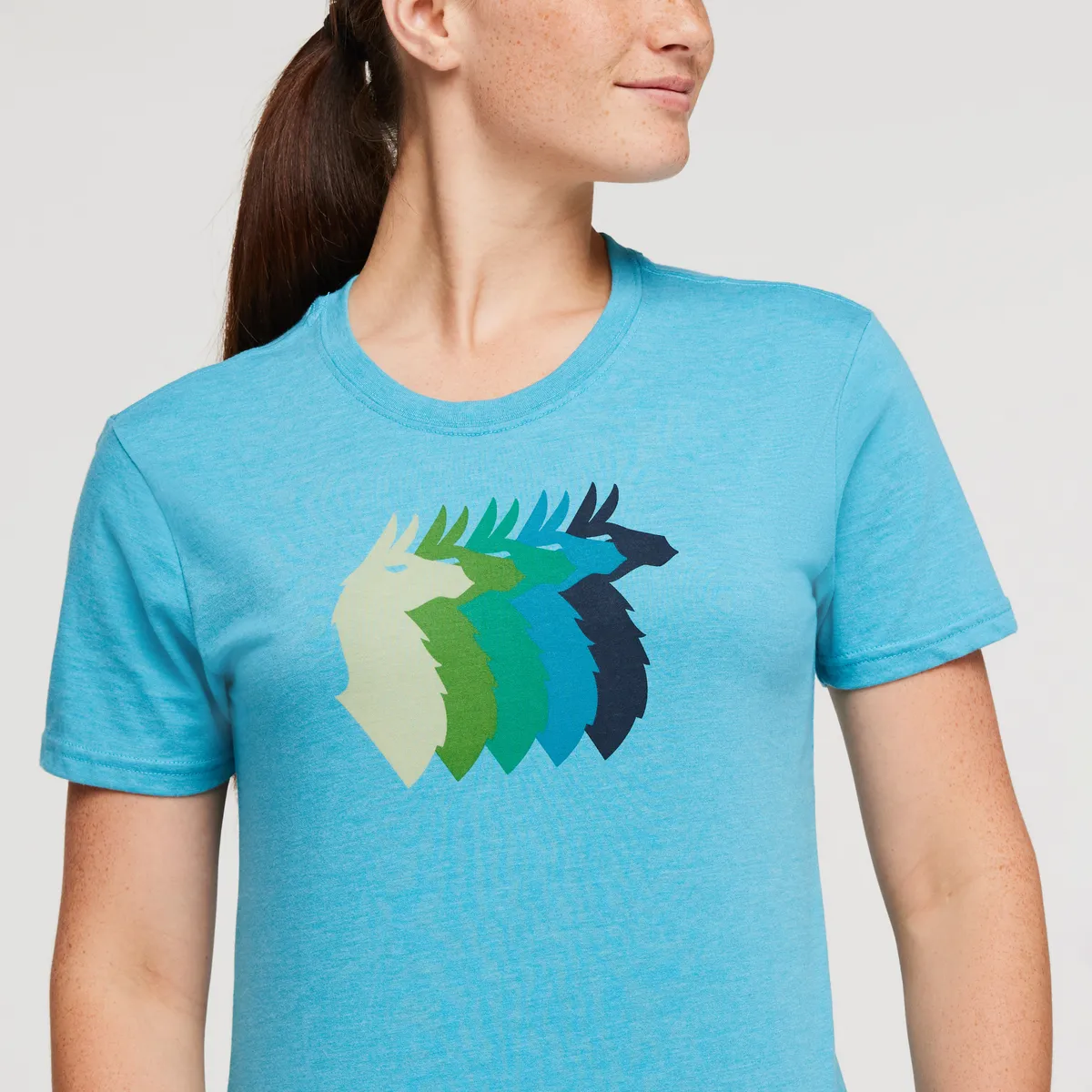 Llama Sequence T-Shirt - Women's