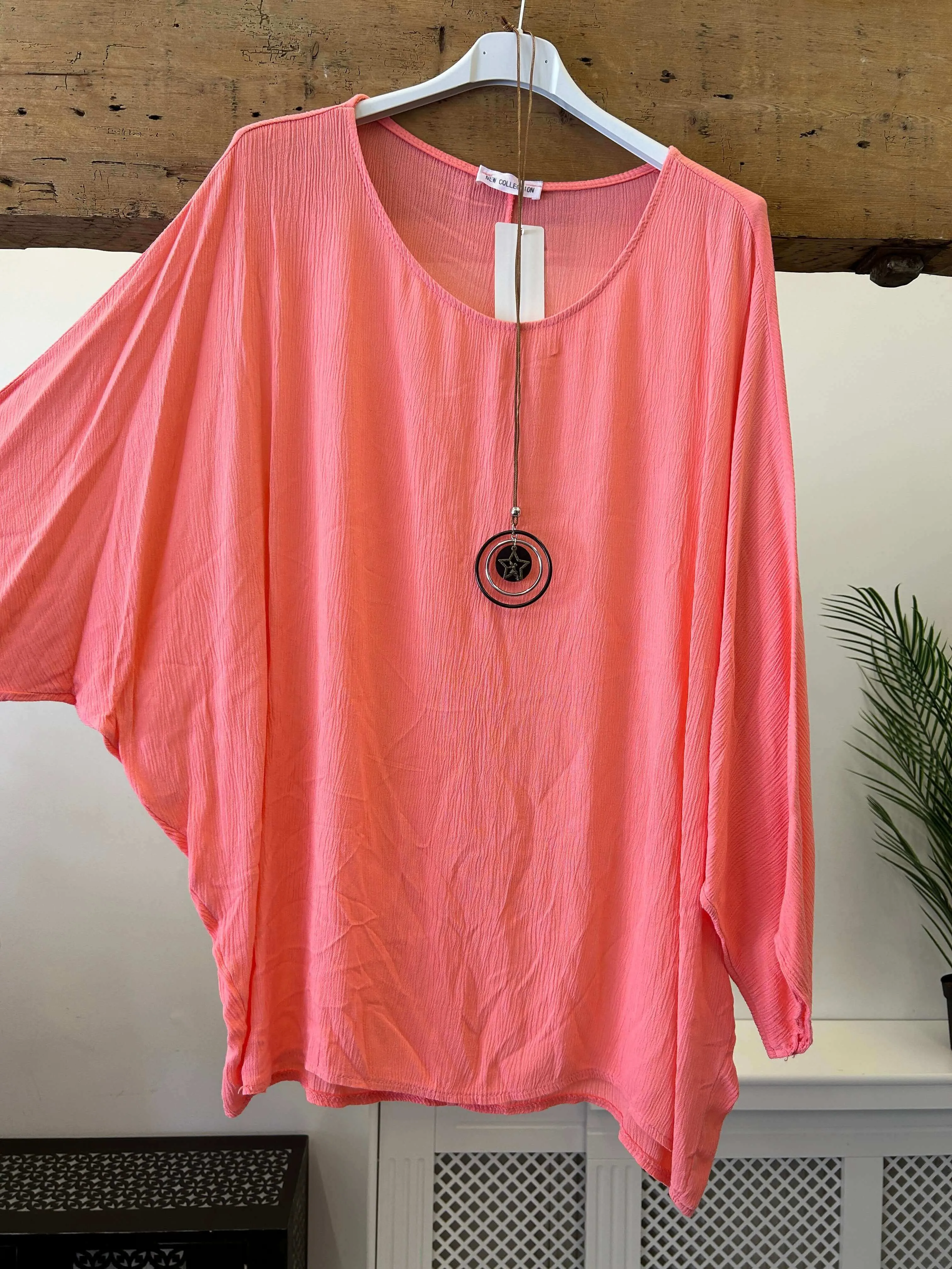 Maya Crepe Batwing Top