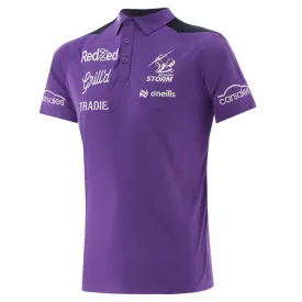 Melbourne Storm 2024 Men's Media Polo NRL Rugby League by O'Neills