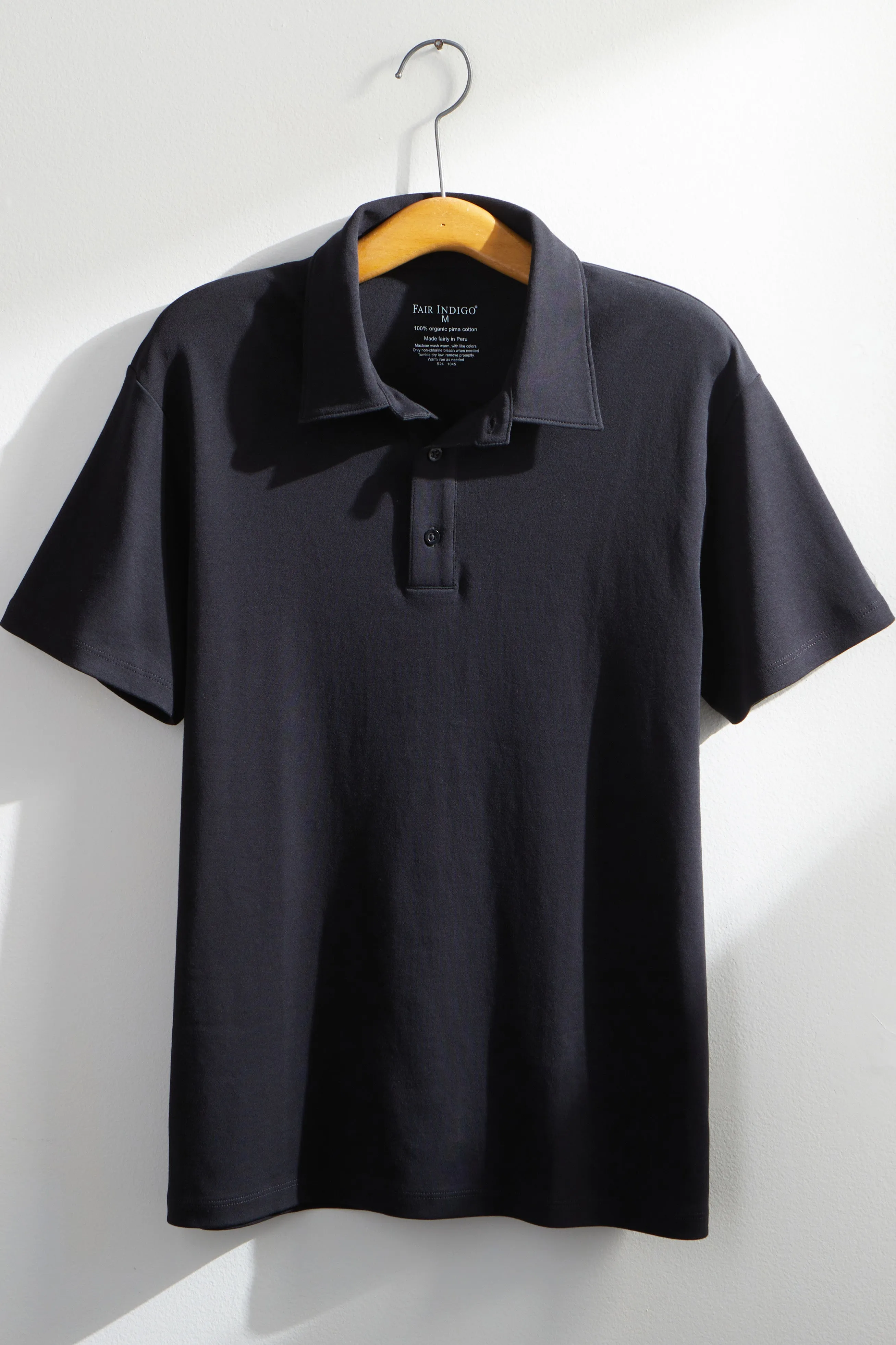 Men's 100% Organic Cotton Polo Shirt