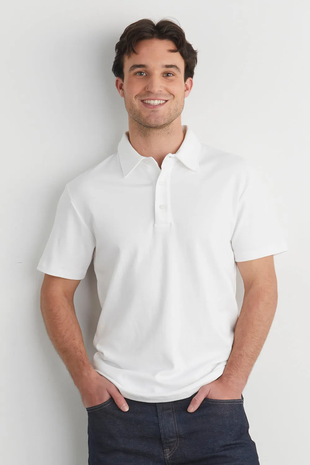 Men's 100% Organic Cotton Polo Shirt