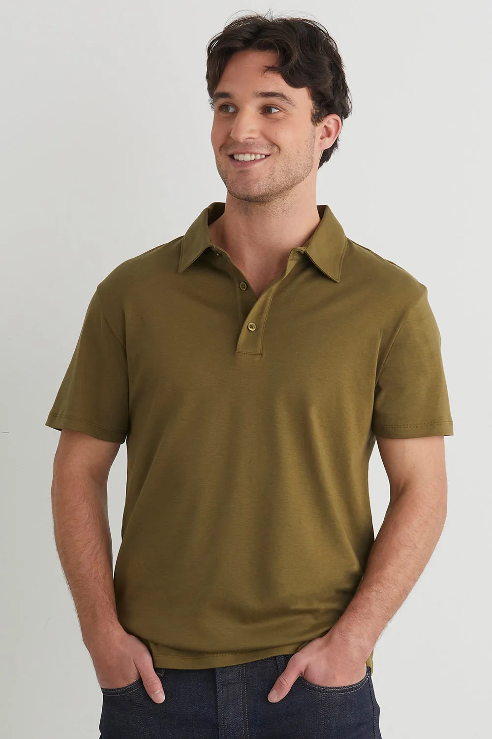 Men's 100% Organic Cotton Polo Shirt