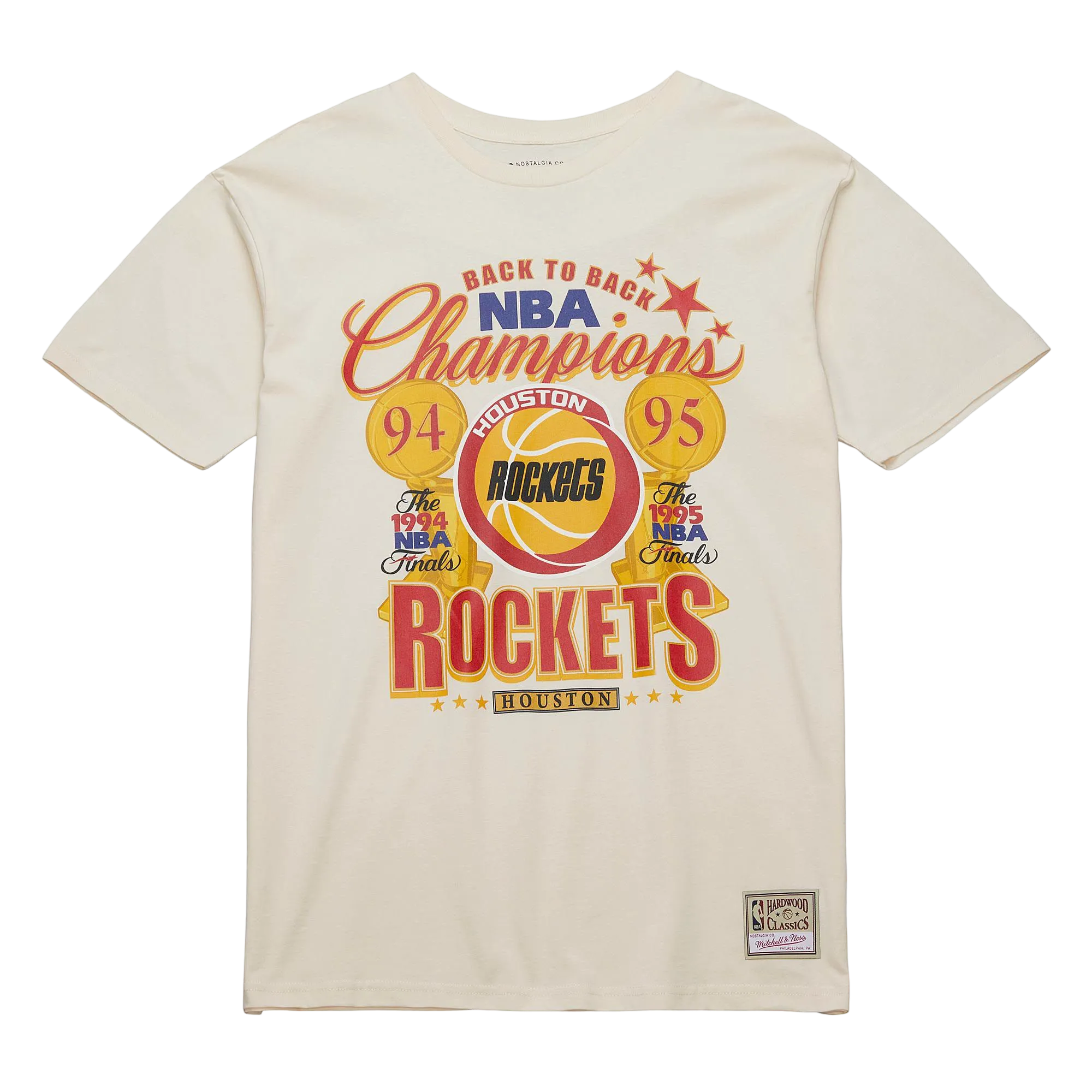 Men's Houston Rockets Mitchell & Ness HWC Champions T-Shirt