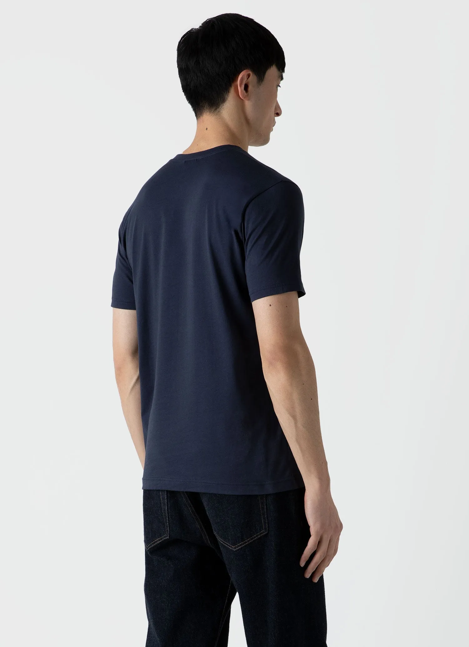 Men's Riviera V-neck T-shirt in Navy