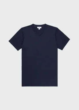 Men's Riviera V-neck T-shirt in Navy