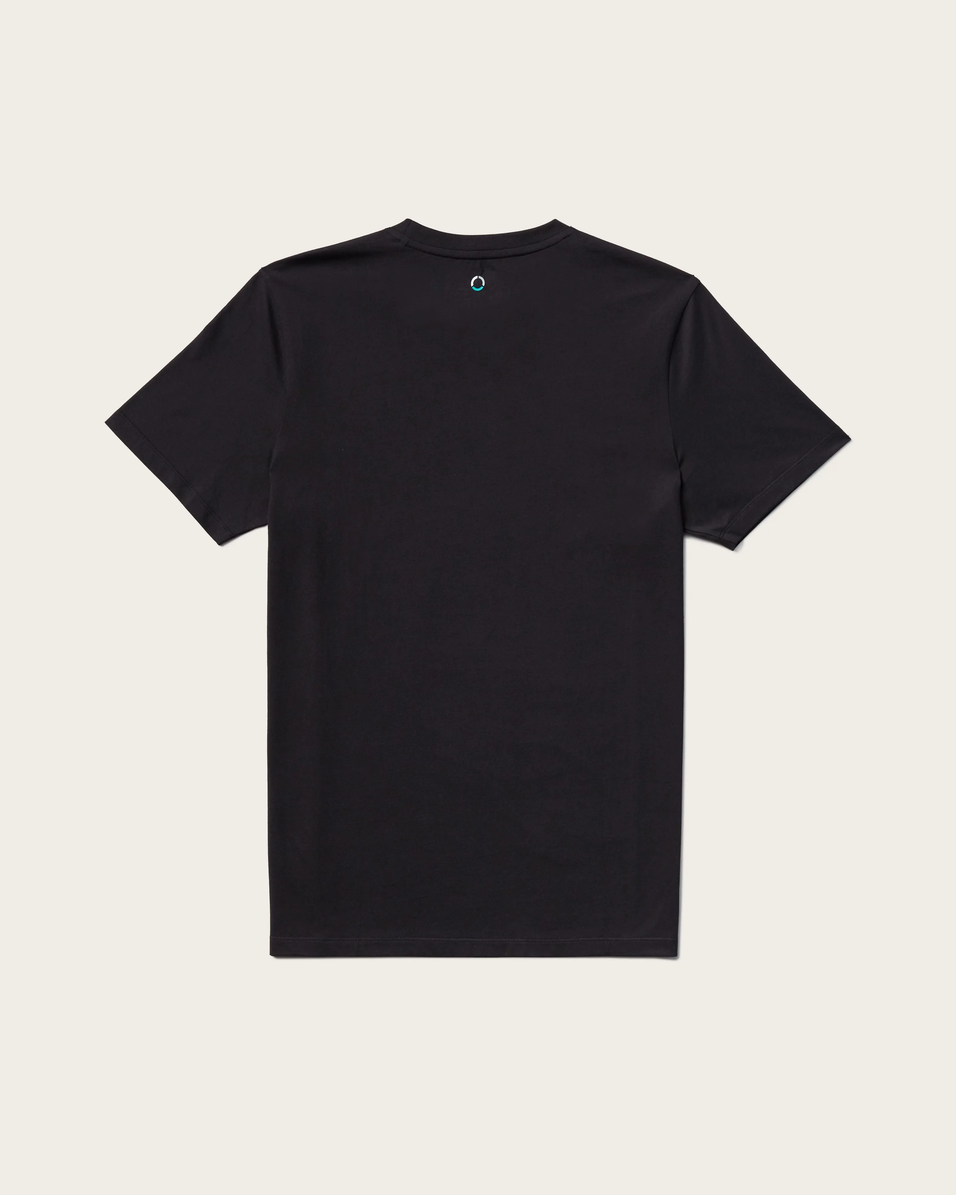 Mens Small Logo Tee Black