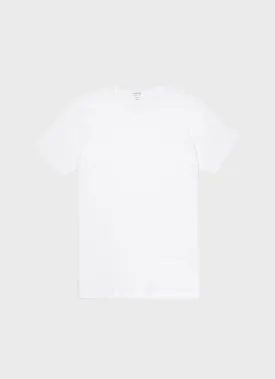 Men's Superfine Underwear T-shirt in White