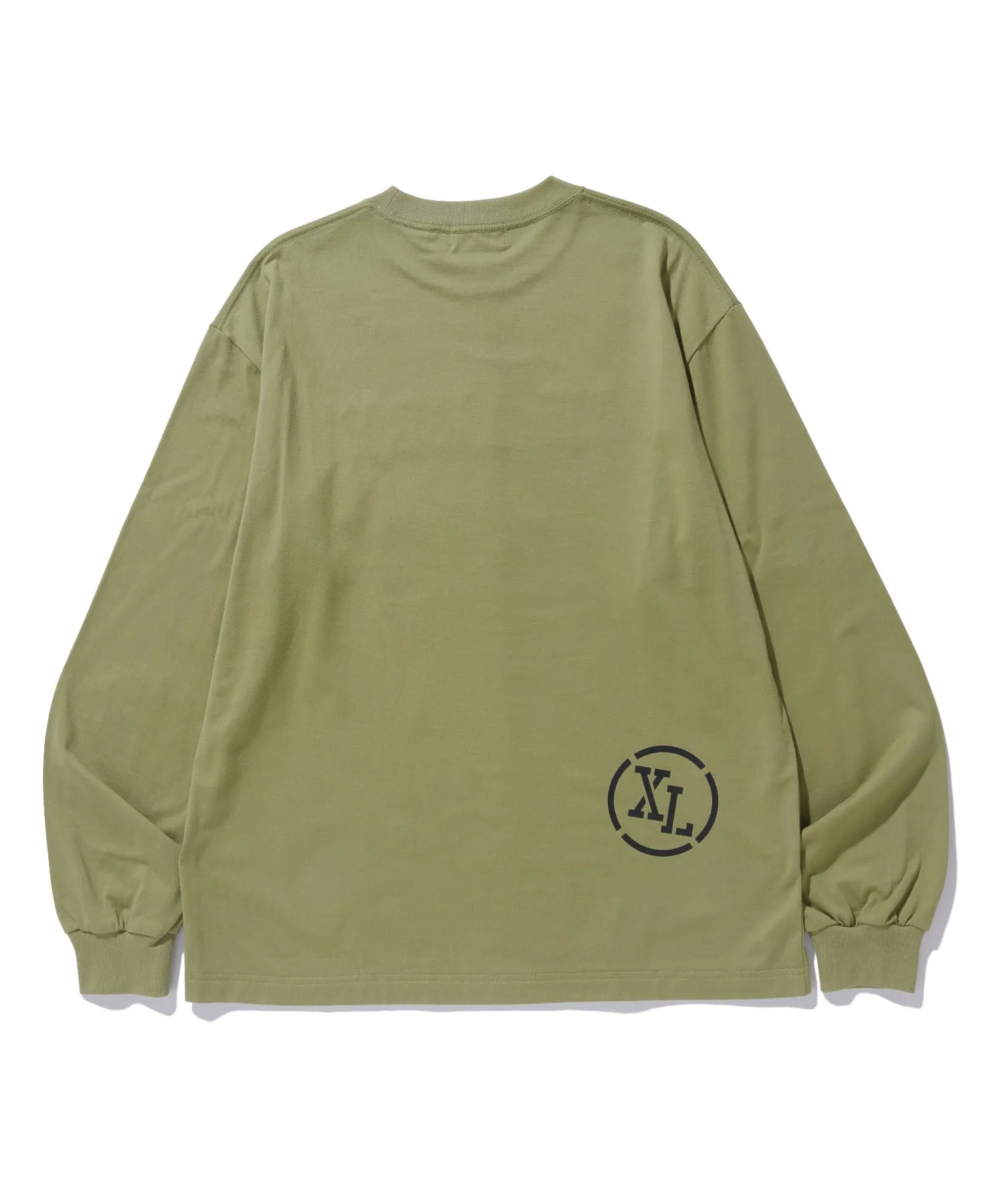 MILITARY LOGO L/S TEE