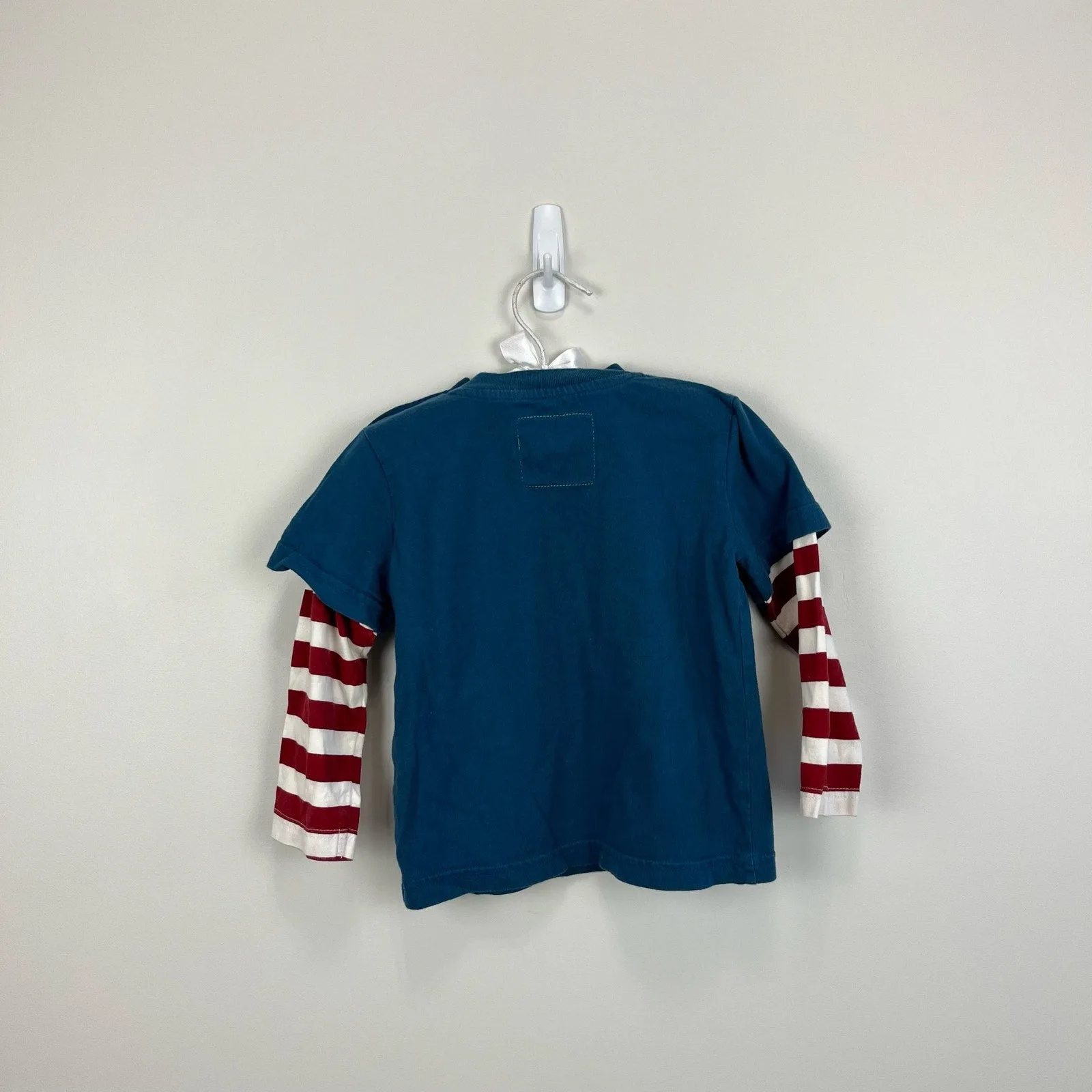 Mini Boden Long Sleeve Frog Money Tee 1 1/2 - 2Y