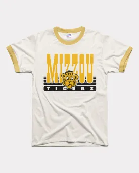 Missouri Tigers 70s White & Butter Unisex Ringer