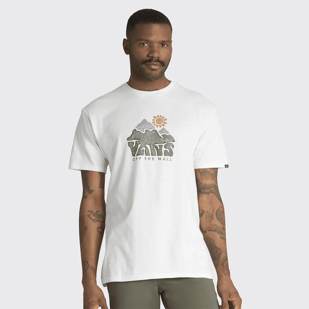 Mountain view t-shirt - Marshmallow