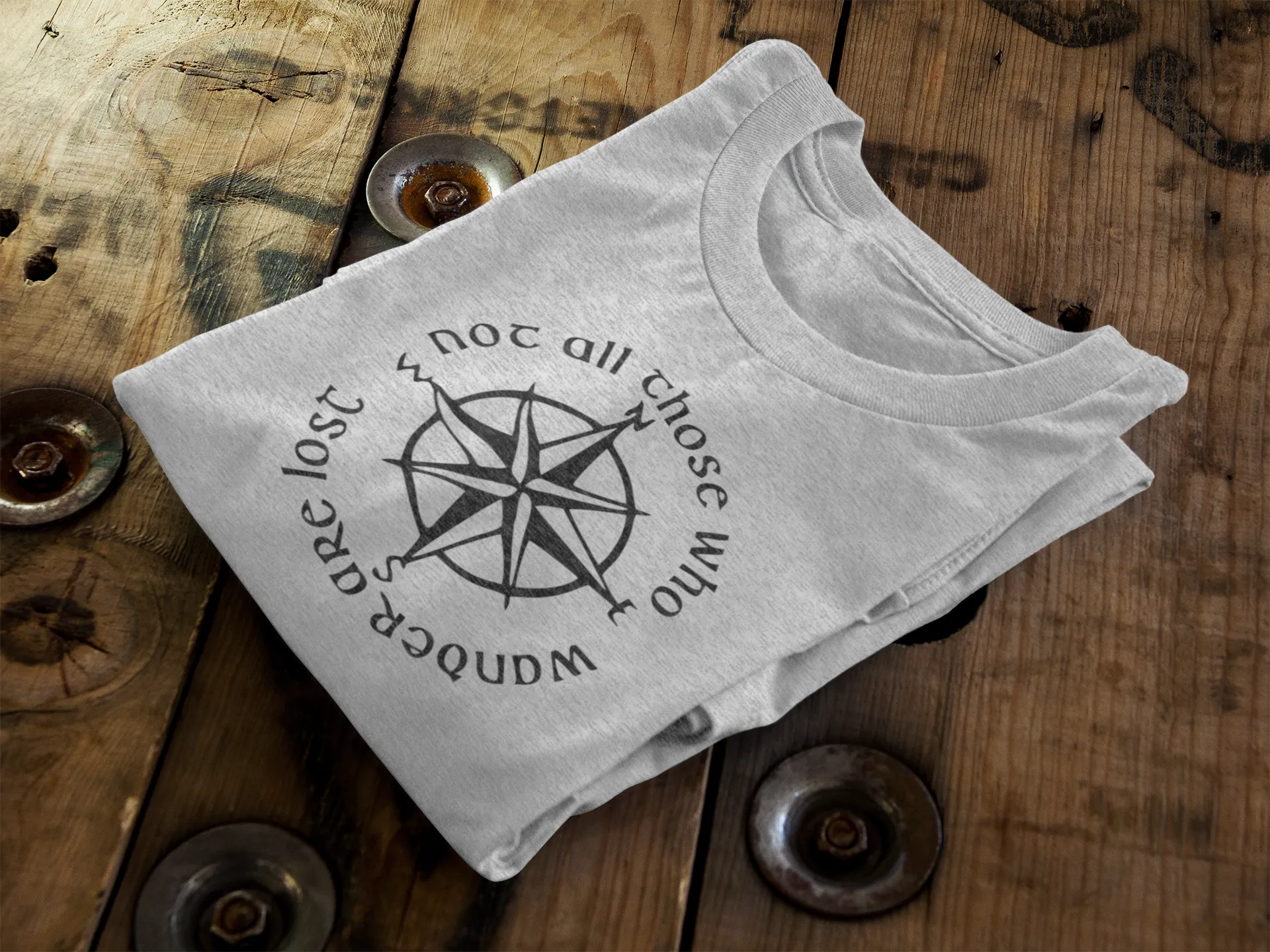 Not all those who wander are lost || Organic Cotton || Unisex T-Shirt