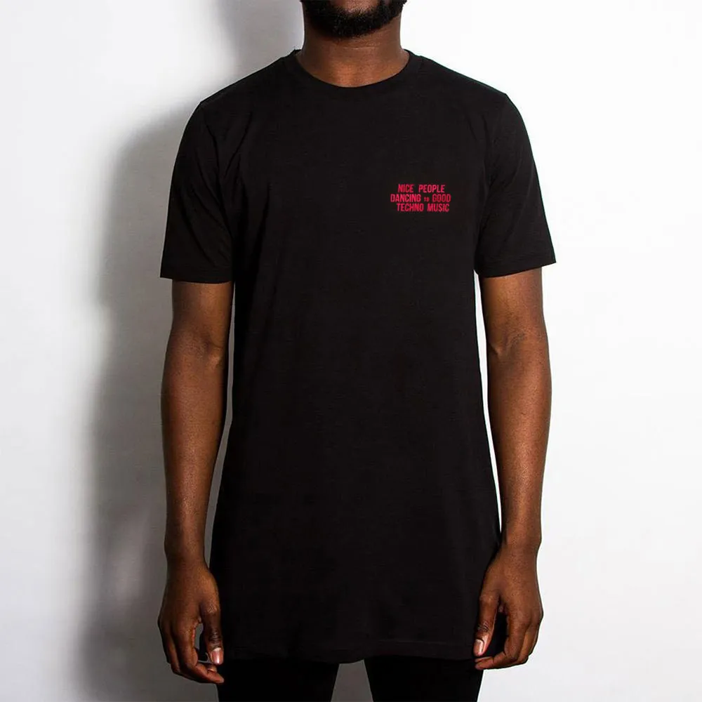 Peoples Techno - Longline - Black