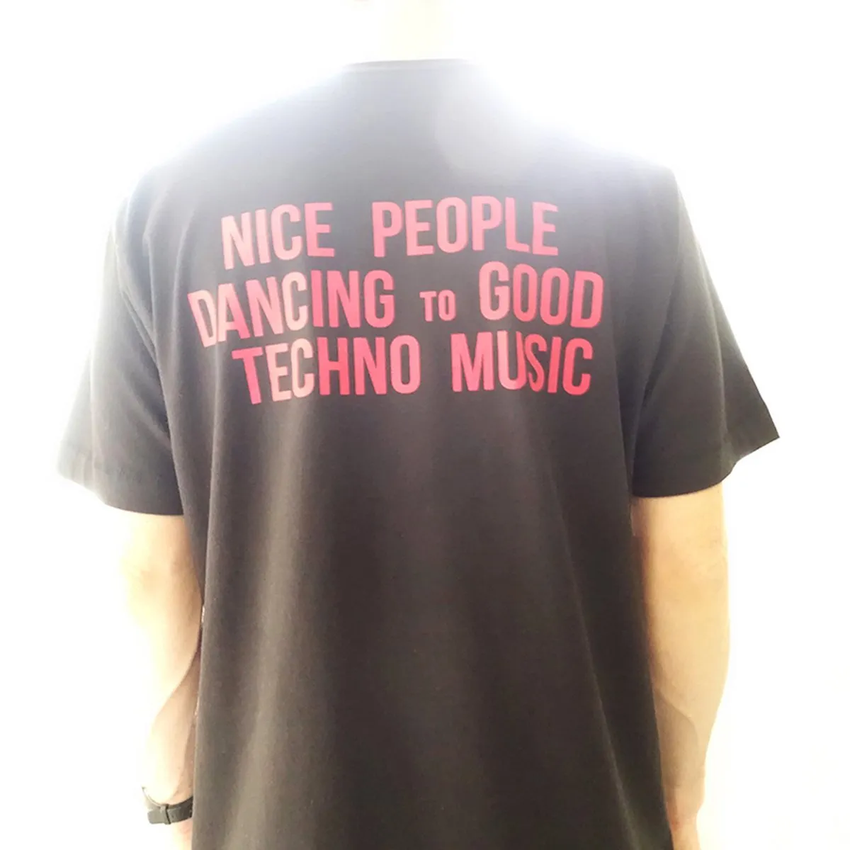 Peoples Techno - Longline - Black