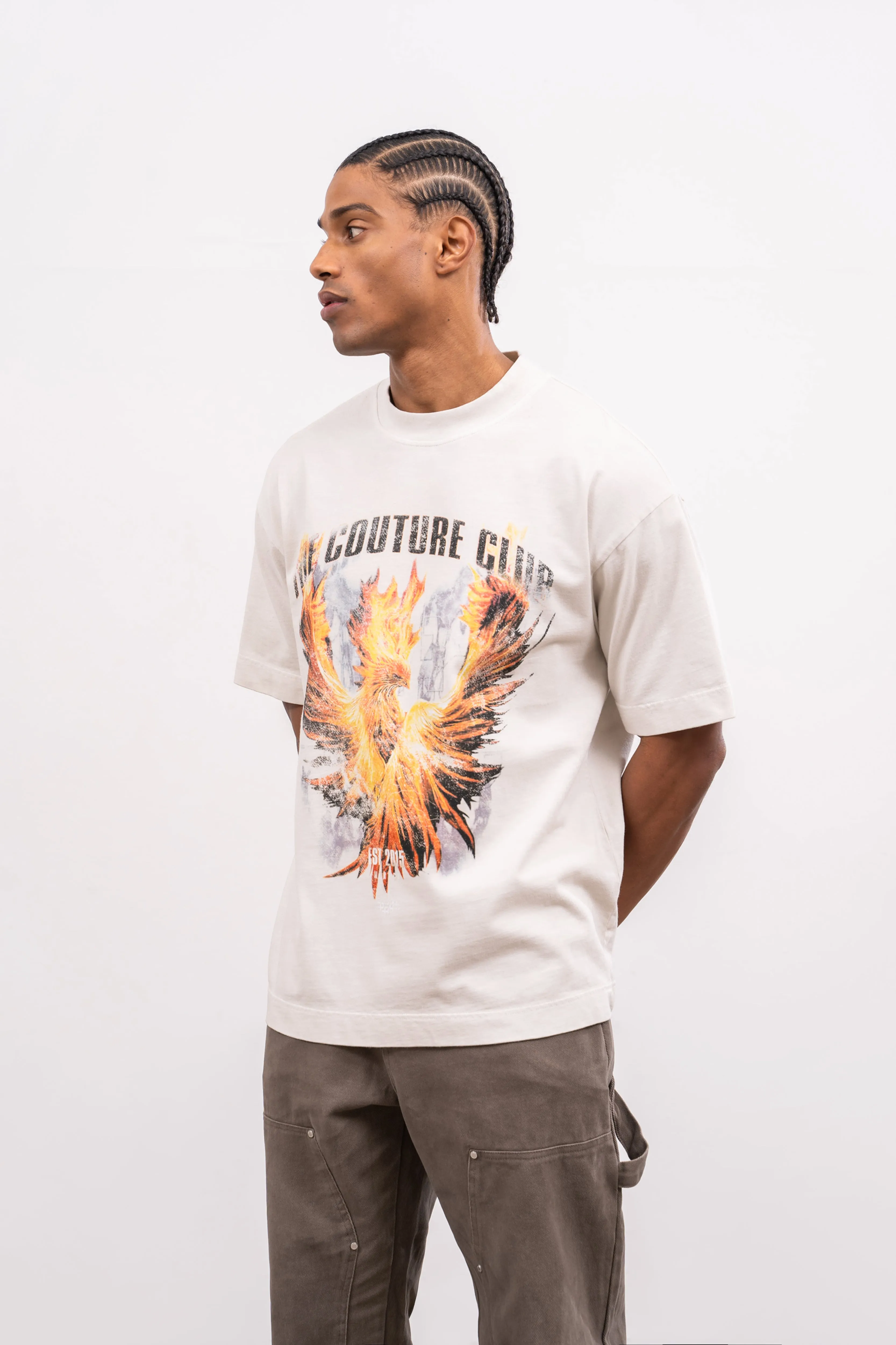 PHOENIX GRAPHIC T-SHIRT - OFF WHITE