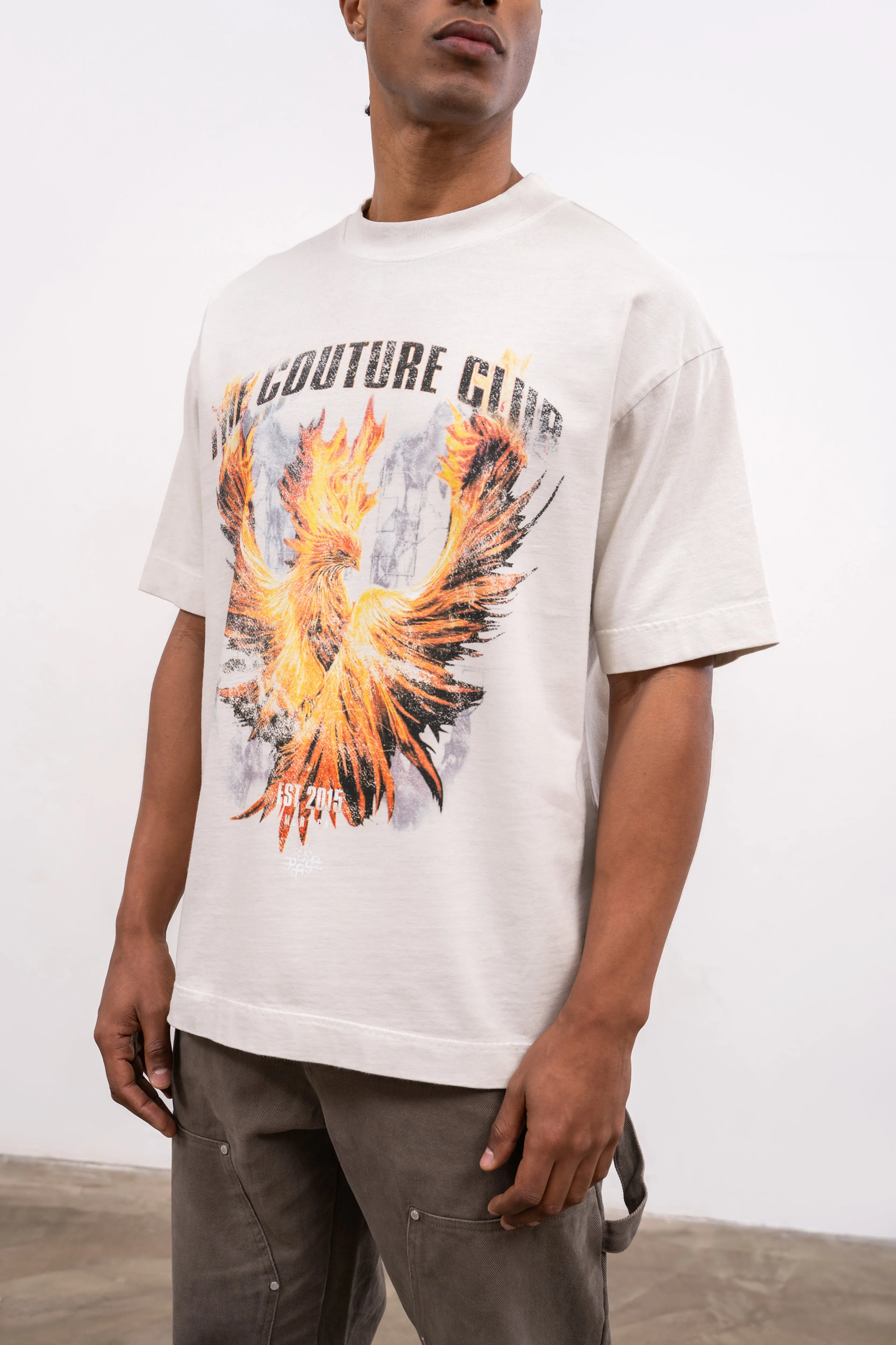 PHOENIX GRAPHIC T-SHIRT - OFF WHITE