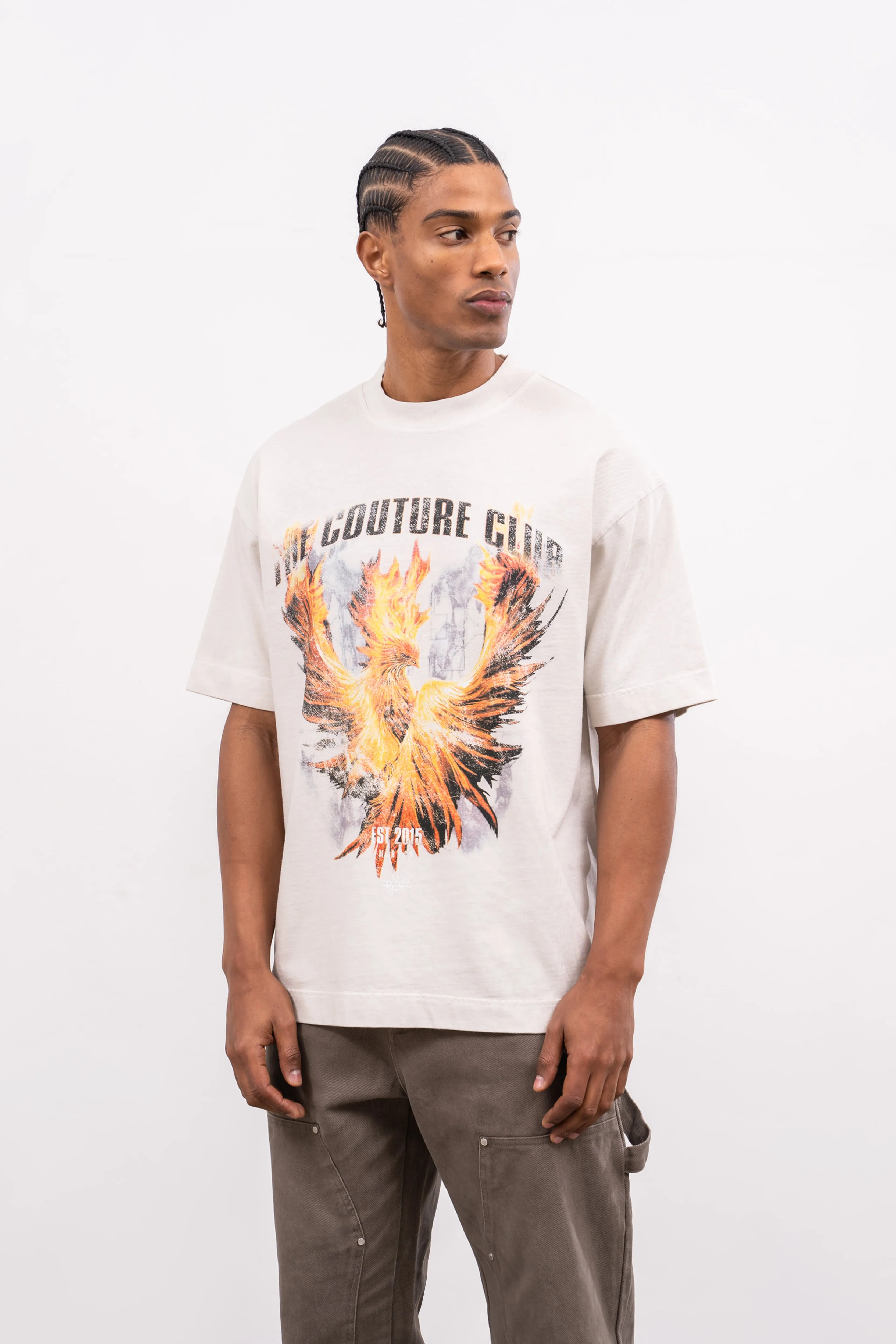 PHOENIX GRAPHIC T-SHIRT - OFF WHITE