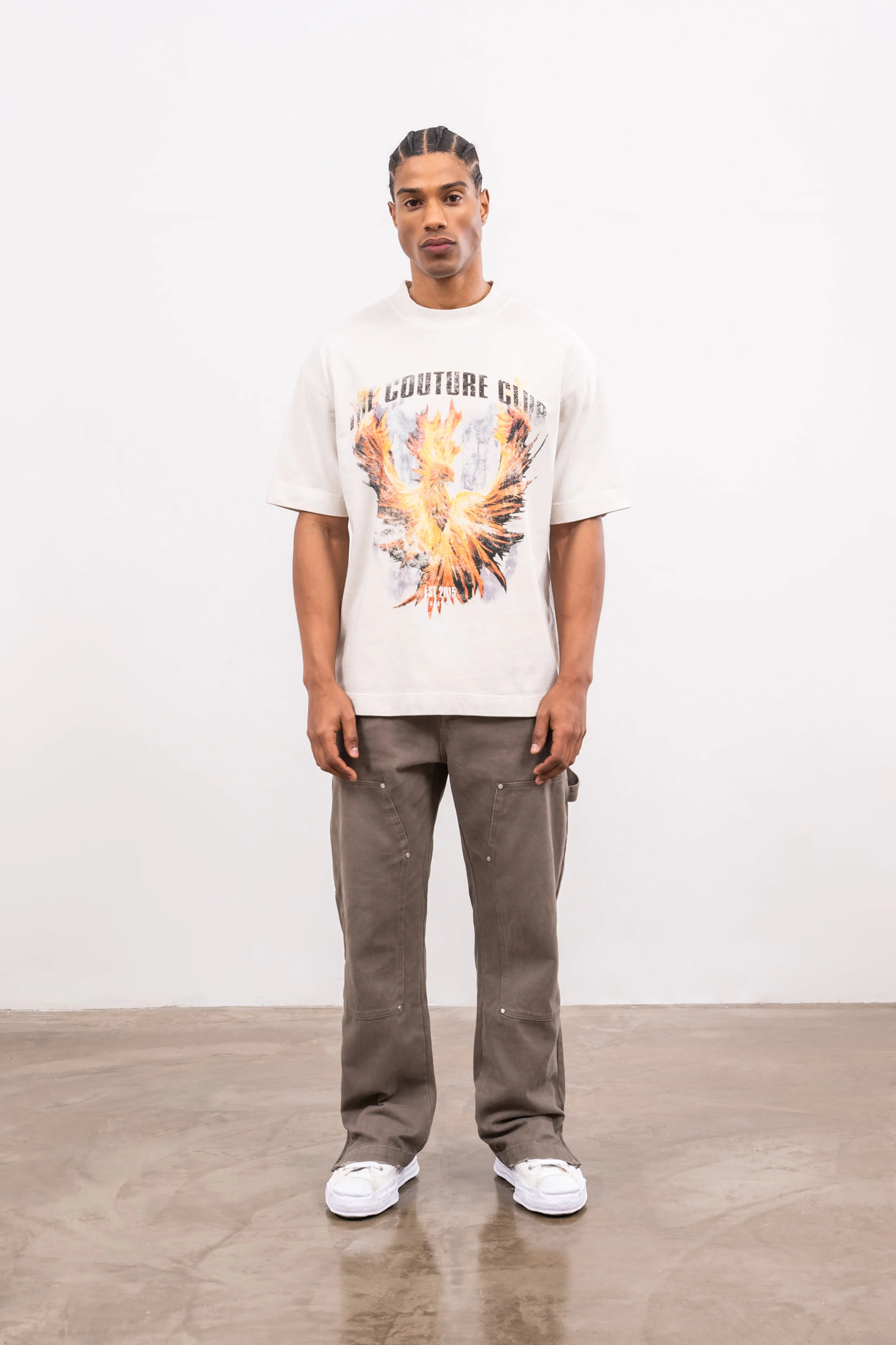 PHOENIX GRAPHIC T-SHIRT - OFF WHITE