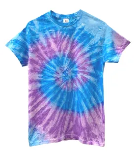 Purple and Blue Tie-Dye Unisex Tee