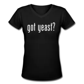 "Got Yeast?" - Women's V-Neck T-Shirt