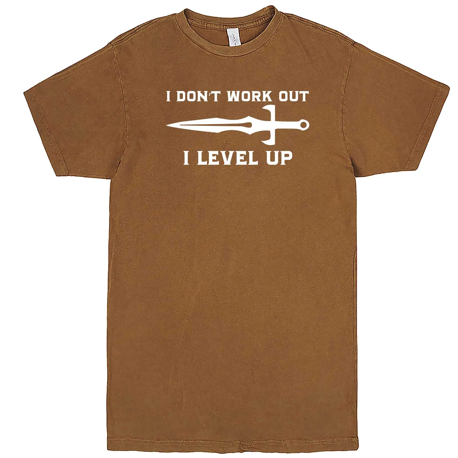 "I Don't Work Out, I Level Up - RPGs" men's t-shirt