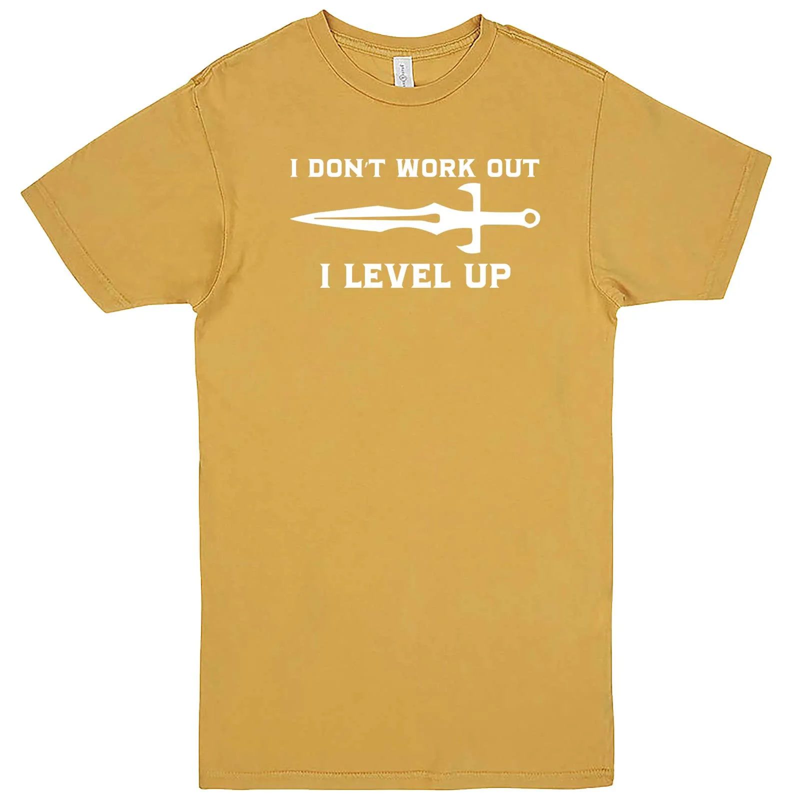 "I Don't Work Out, I Level Up - RPGs" men's t-shirt