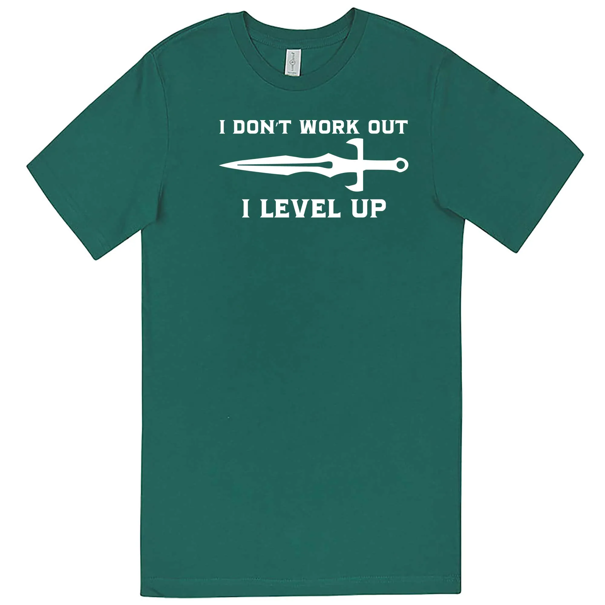 "I Don't Work Out, I Level Up - RPGs" men's t-shirt