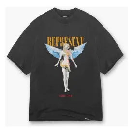 Represent Reborn Tee Aged Black