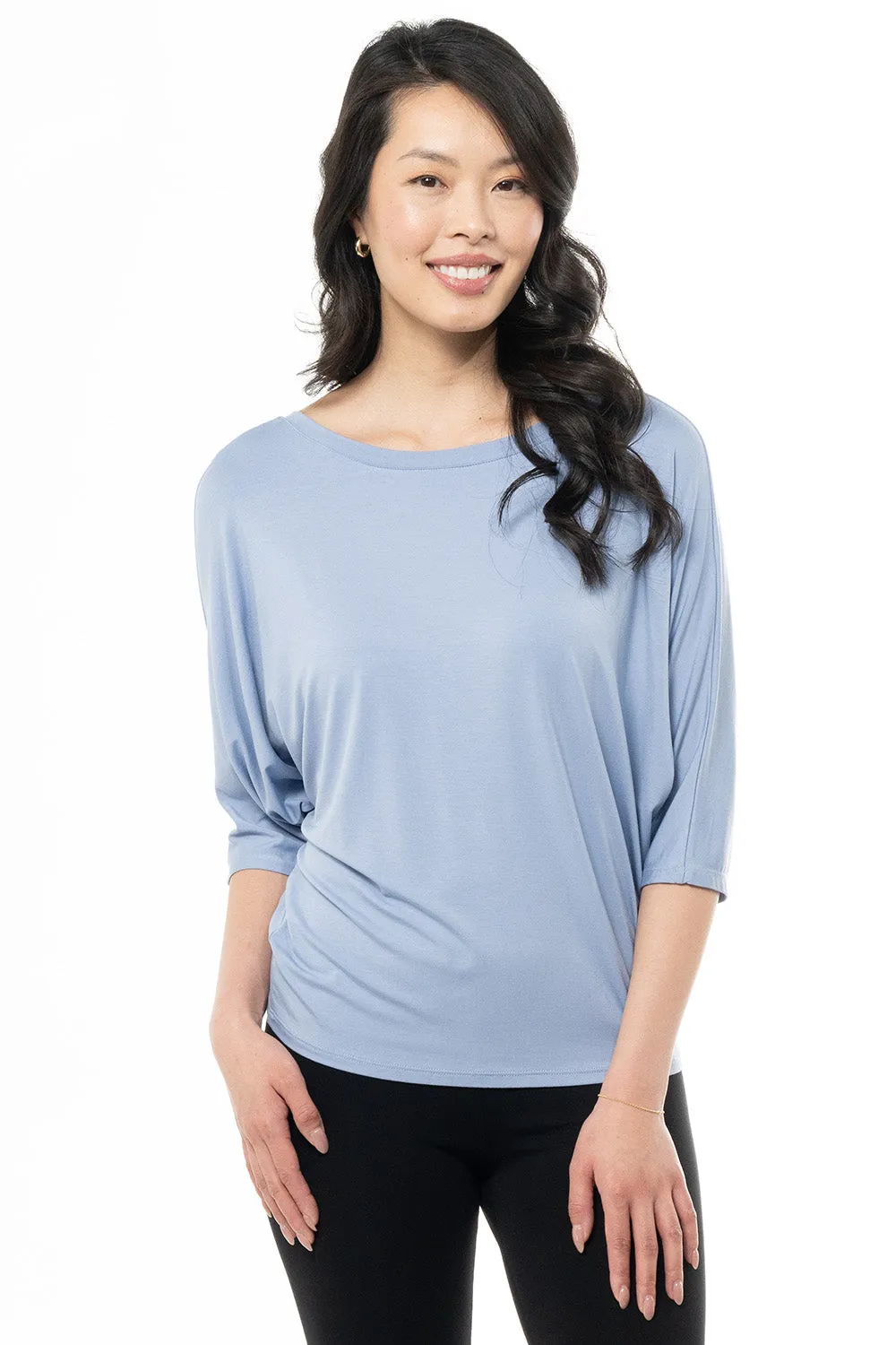 Rowelle Bamboo Top - Powder Blue