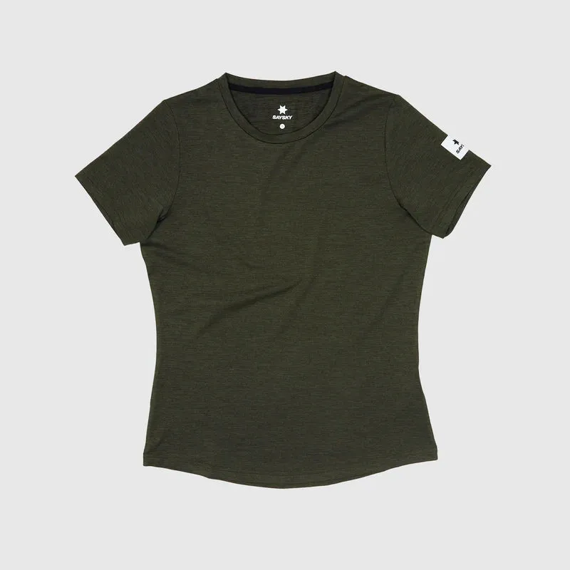 Saysky | Clean Pace T-Shirt | Dames | Green