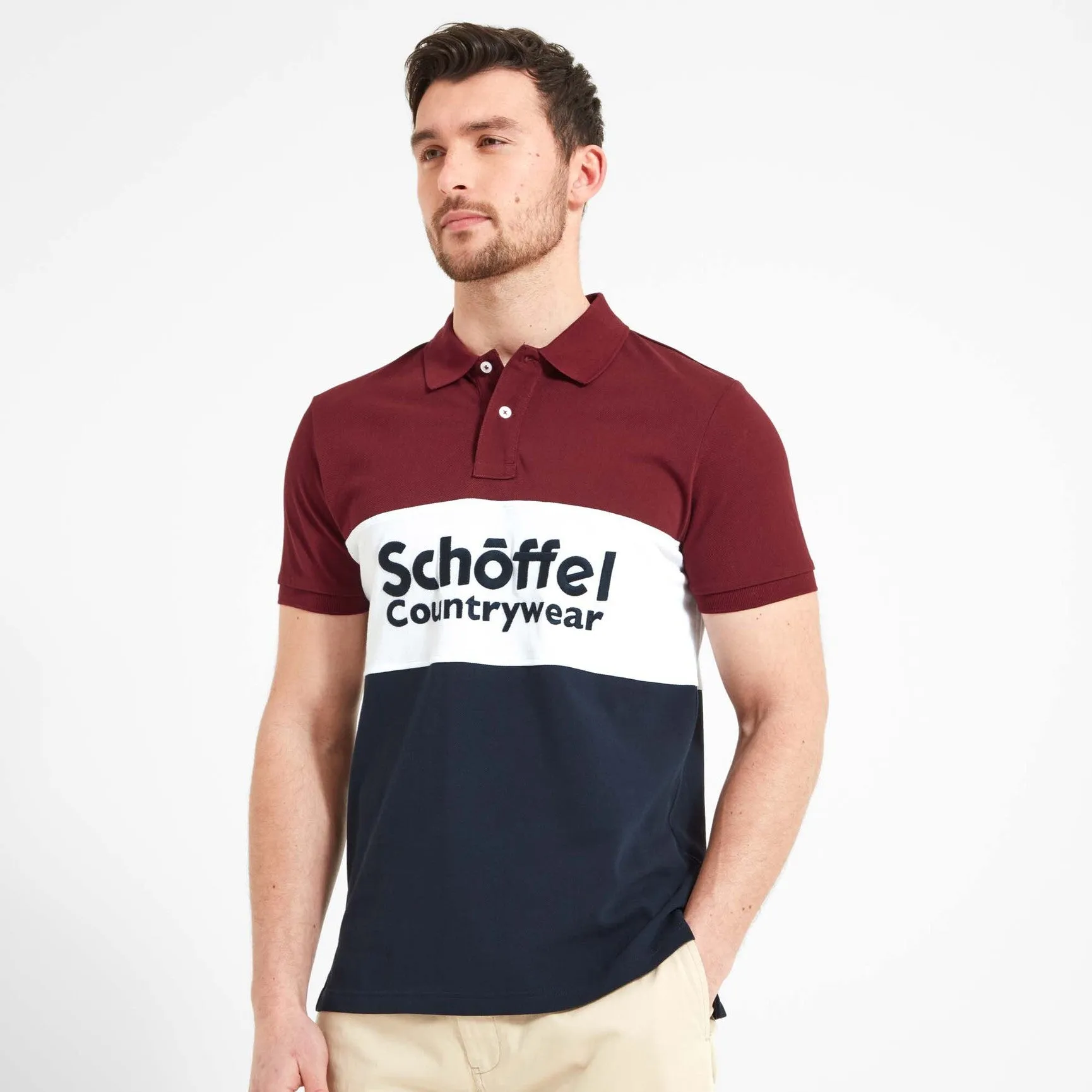 Premium Schoffel Exeter Heritage-Styled Polo Shirt