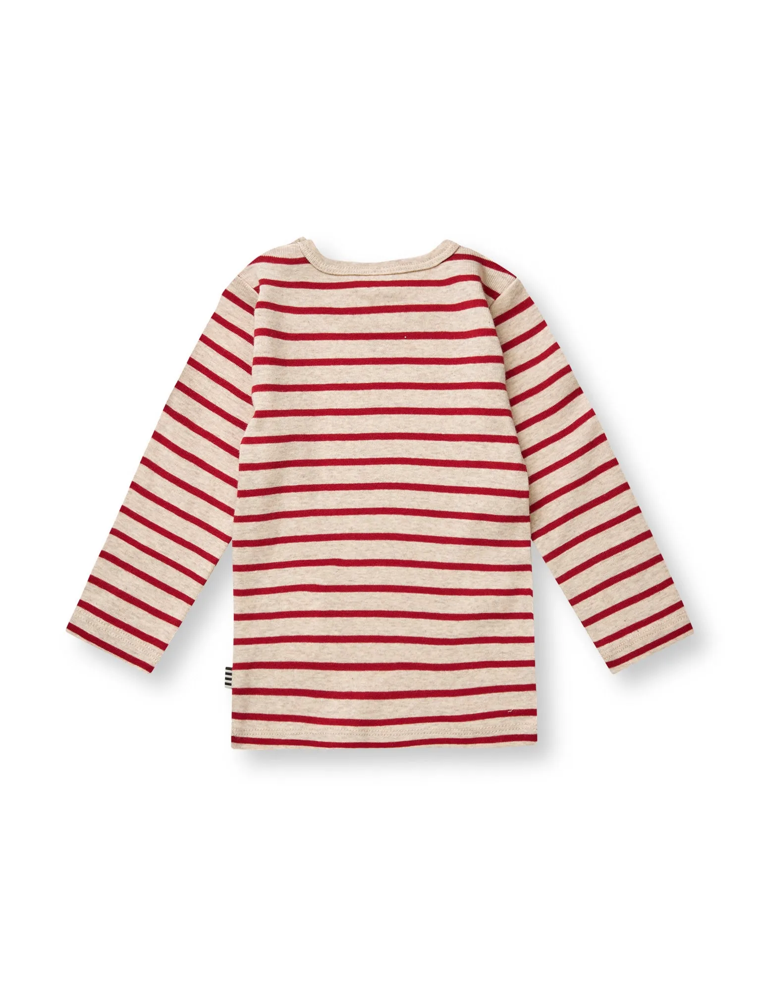 Soft Striped Rib Tobinino, Red / Nature Mel