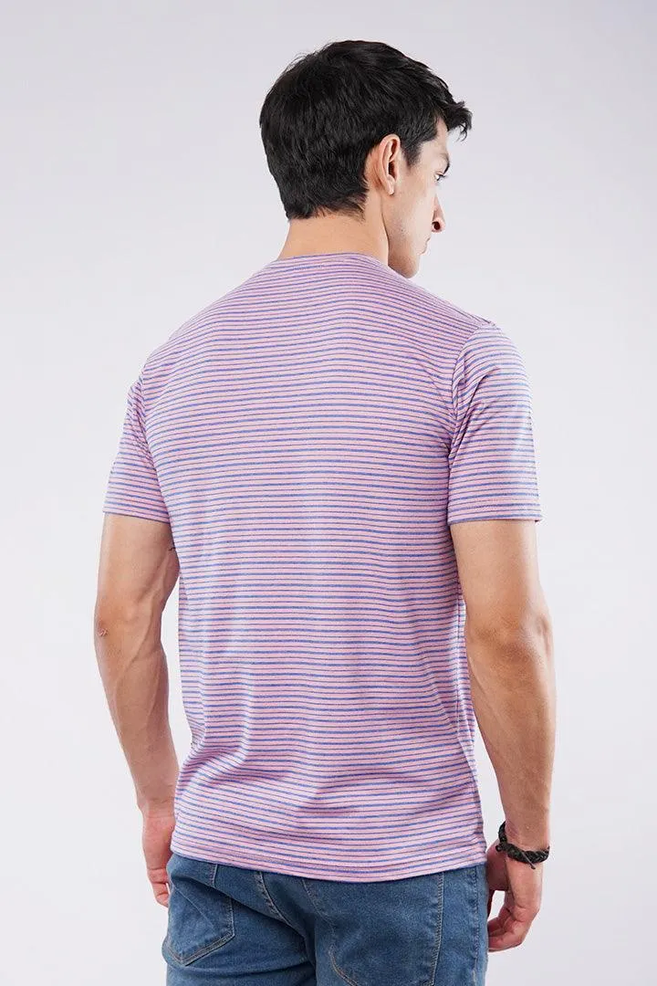 Striped T-Shirt - Pink