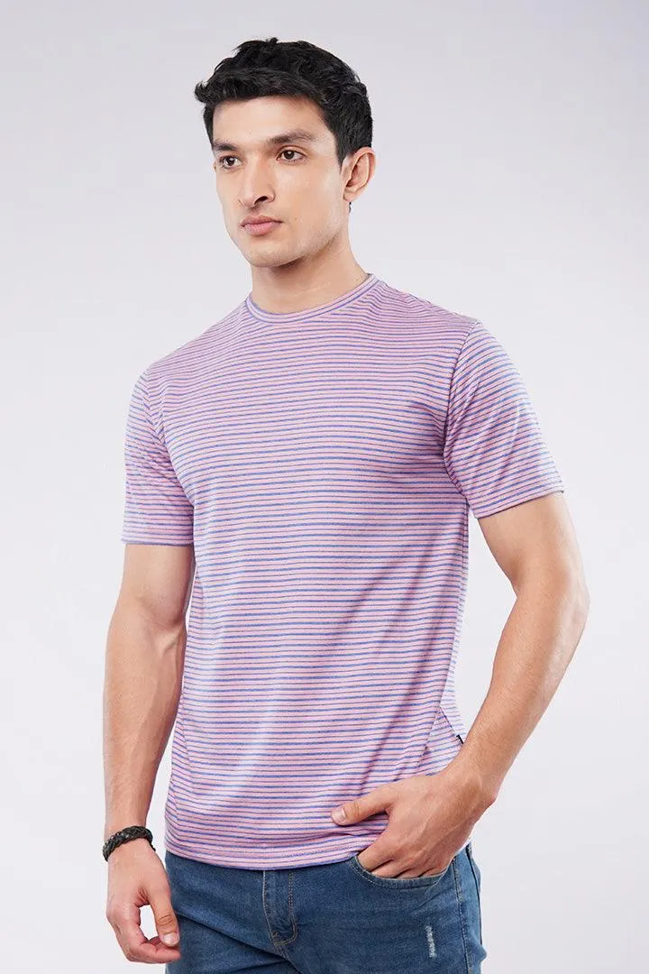 Striped T-Shirt - Pink