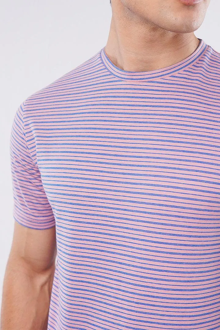 Striped T-Shirt - Pink