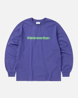 T-Logo L/S Tee - Purple Blue