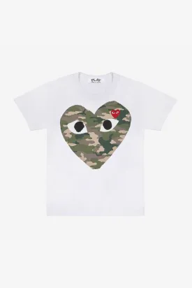 T242 Camo Big Heart Tee