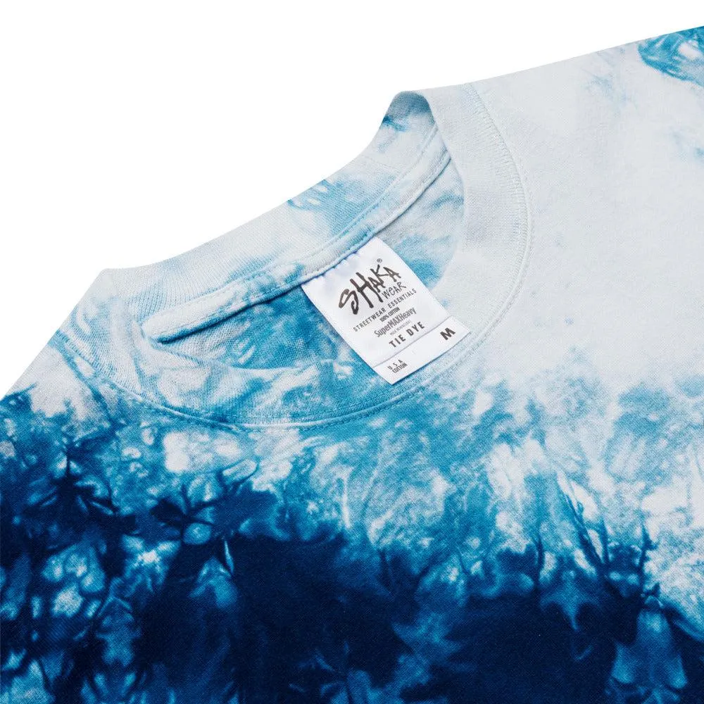 The Ellen Show Oversized Tie-Dye T-Shirt - Blue