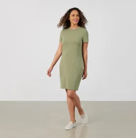 Threshold T-Shirt Dress Standard Fit - Sage Green