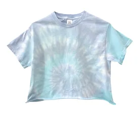 Waterfall Tie-Dye Cropped Unisex Tee