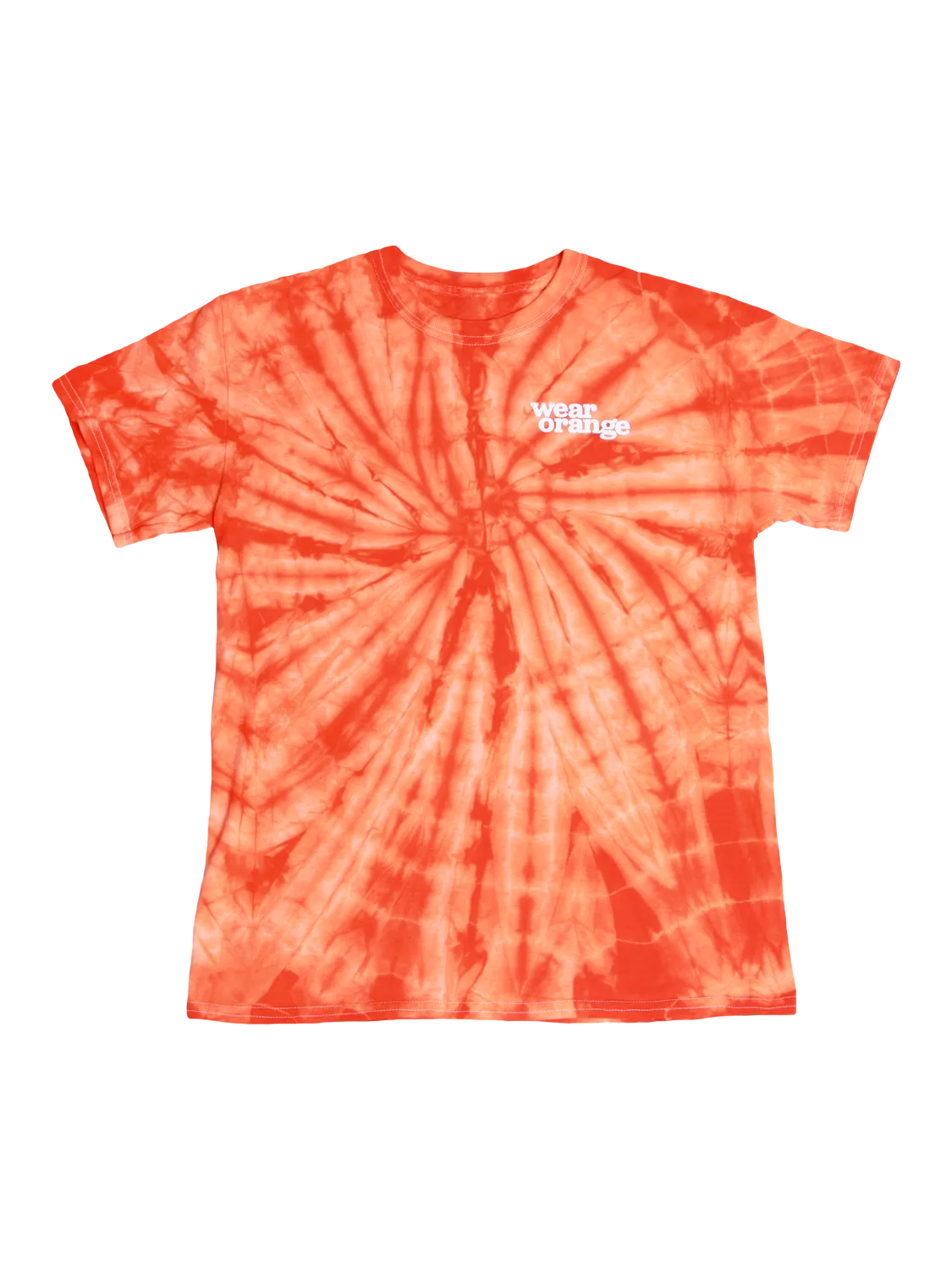 Wear Orange Tie-Dye Tee