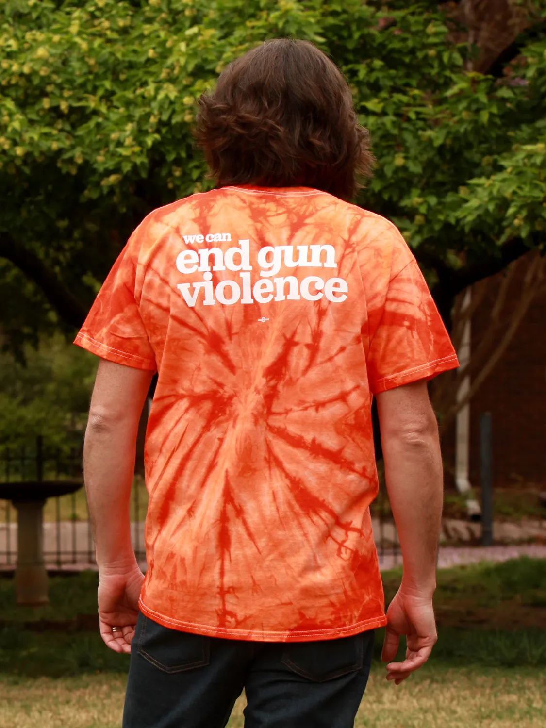 Wear Orange Tie-Dye Tee