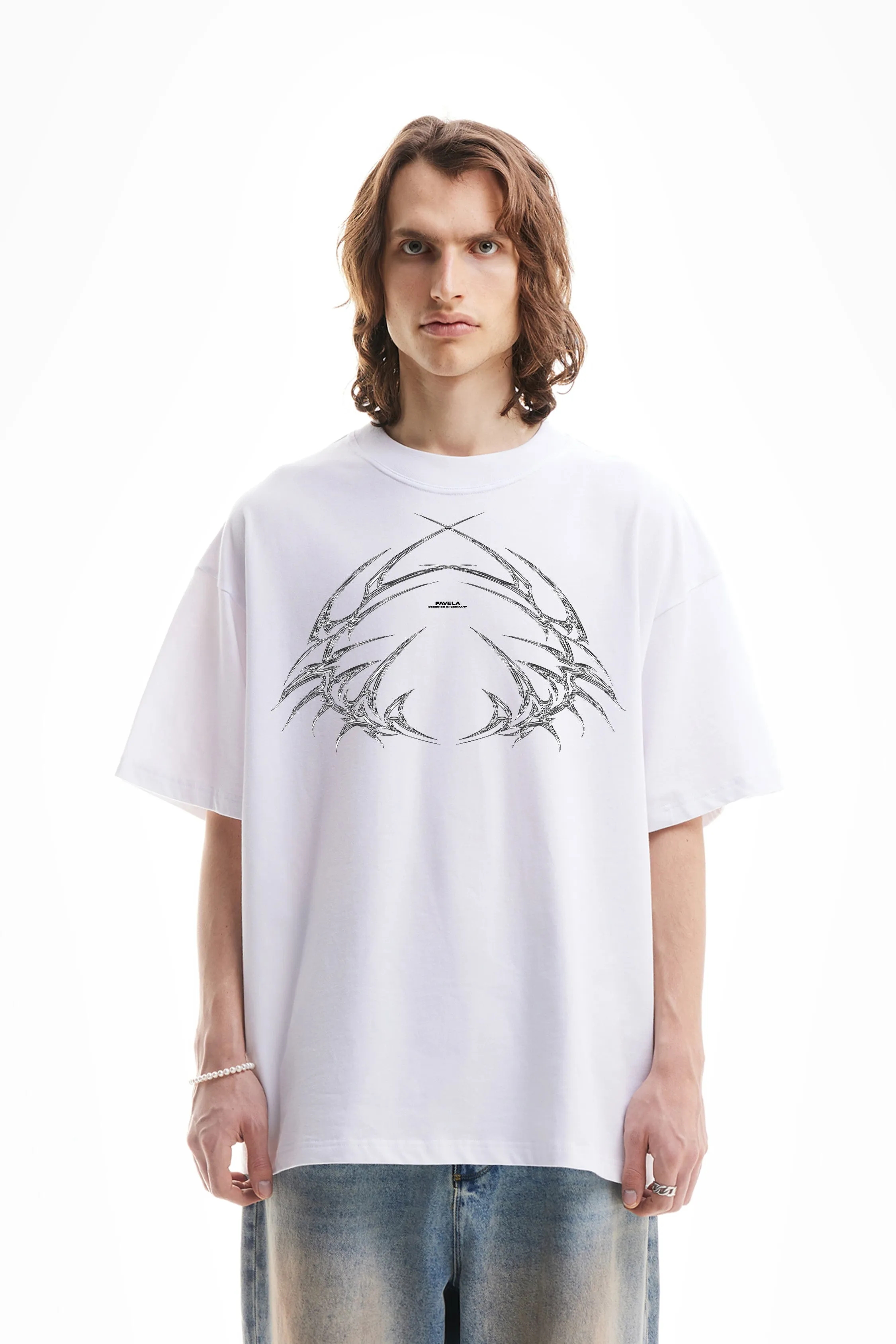 WREATH WHITE T-SHIRT